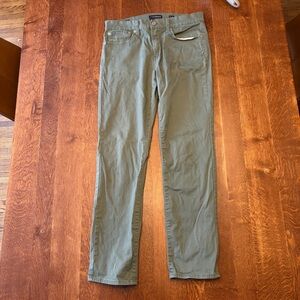 Lucky Brand Olive Trousers 121 slim straight
